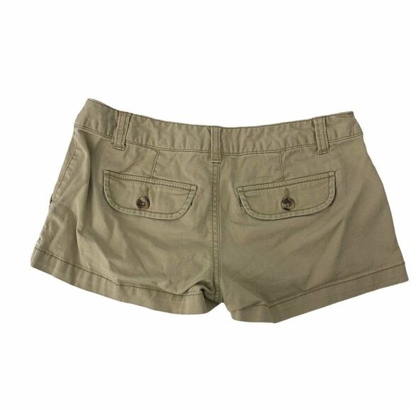 Khaki Chino Shorts Juniors Size 3 Flat Front - Picture 1 of 3